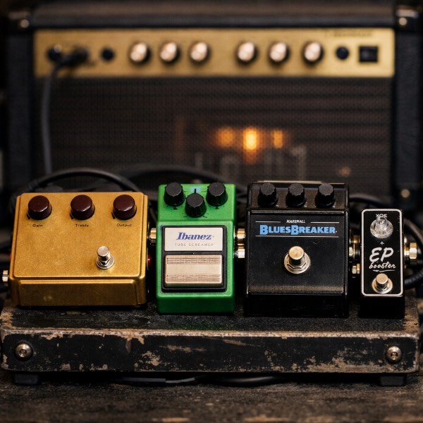 Tipos de pedais overdrive em valvulados