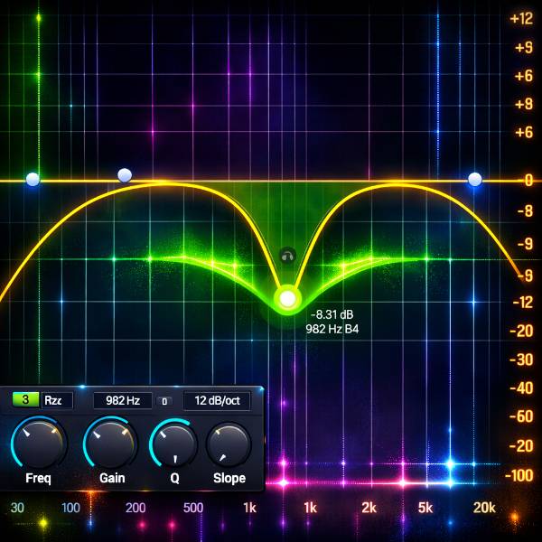 Varrer com Hi e Lo Pass Filters